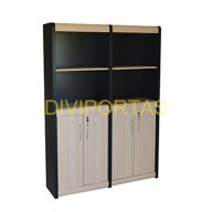 ARMARIO ALTO EMPRESARIAL DE 02 CUERPOS SEMI CERRADO